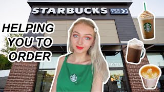 ENTIRE Starbucks Menu EXPLAINED by a BARISTA  What To Order At Starbucks [upl. by Weisler]