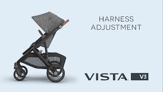 UPPAbaby Vista V3 – Harness Adjustment [upl. by Maddocks]