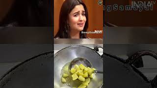 Alia bhattpotatorecipe viralshorts trendingshorts alialikesaaloo [upl. by Aitan187]