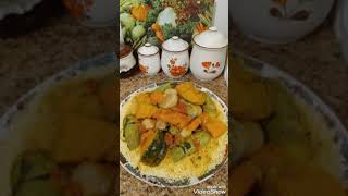 shorrs recette de couscous marocain très facile et délicieux 💯💯 [upl. by Yelrahc684]