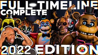 Five Nights at Freddy’s FULL Timeline 20212022 FNAF Complete Story REACTION [upl. by Kablesh]