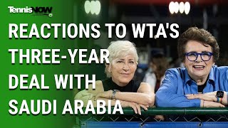 Reactions to WTAs ThreeYear Deal with Saudi Arabia [upl. by Akeit]