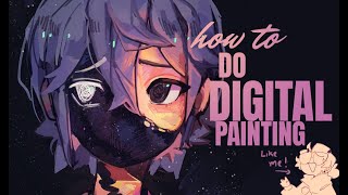 How to do digital painting [upl. by Anrahs]