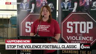 Stop the Violence Football Classic [upl. by Lesslie]