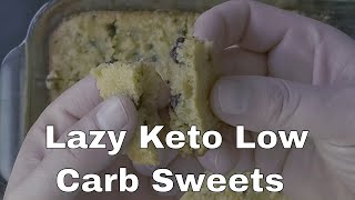 Lazy Keto Desserts You Can Make in 5 Minutes or Less Keto blondies [upl. by Woodruff]