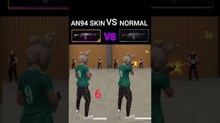 AN94💫SKIN🔥 VS NORMAL ✨ AN94🔥TESTING🎯 freefireffshorts shortvideo ff garenafreefire tending [upl. by Wiltsey]