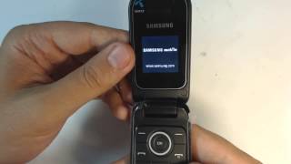 Samsung E1190 factory reset [upl. by Adnorrahs]