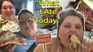 Comparing “What I Ate Today” Honest Edition  Amberlynn amp Foodie Beauty [upl. by Harilda]