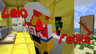 Leio and Feliks Find the GOLDEN PALACE❗️Minecraft Adventure 🏰 [upl. by Faubert]