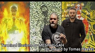 TERMINAL ILLUSIONS by MESHUGGAH as played by Tomas Haake [upl. by Chase834]