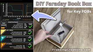 How to make a Faraday box for car keys to prevent keyless car theft keyless entry relay attack [upl. by Bekha]