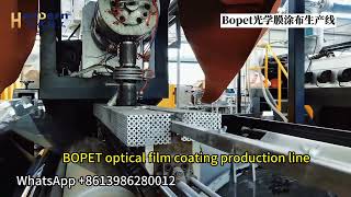 BOPPBOPLABOPET biaxial stretching film production line [upl. by Ettennal]