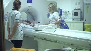 What is it like to have a CT scan  Cancer Research UK [upl. by Ameekahs172]