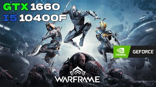 WARFRAME  GTX 1660  i5 10400F  1440p FSR2 BENCHMARK📊 [upl. by Yruy]