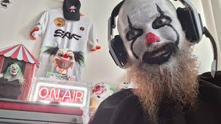 CLOWN DAY BABY Pennywise Cosplay 420 safe space juicdenergy kickfam deadfam [upl. by Dasie]