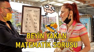 ŞAŞIRTMALI BEYİN YAKAN MATEMATİK PROBLEMİ   SARI MİKROFON [upl. by Oninrutas]