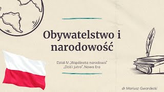 Obywatelstwo i narodowość [upl. by Aicilla]