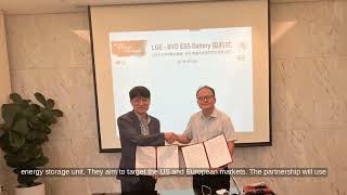 BYD FinDreams collaborates with LG for US and Europe markets [upl. by Stella]