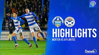 Greenock Morton vs Ayr United  cinch Championship  Match Highlights [upl. by Wilhelmine324]