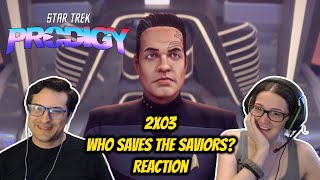 Star Trek Prodigy  2x03 Who Saves The Saviors Reaction [upl. by Pentha366]