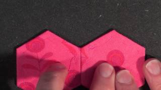 English Paper Piecing  Hexagons [upl. by Fein]