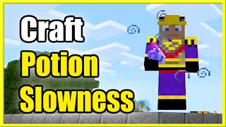 How to Make Potion of Slowness in Minecraft 8 Minutes Long [upl. by Karlotte]