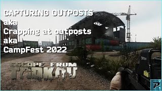 Escape From Tarkov  Capturing outposts fun [upl. by Merrili]