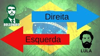 Qual a Diferença Entre Direita e Esquerda Bolsonaro x HaddadLula [upl. by Fredella]