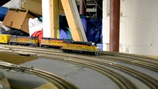 Athearn U30B with MRC DCC Decoder with Sound [upl. by Kcinemod]