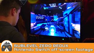 Sublevel Zero Redux Nintendo Switch offscreen footage [upl. by Vallo]