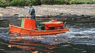 HullOakes Lumber 2 of 10  at the mill pond [upl. by Sauncho]