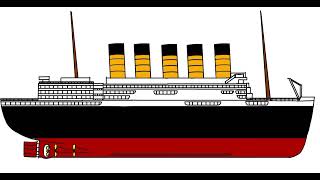 My fictional ship horn  RMS James [upl. by Kehsihba]