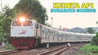 Kumpulan Kereta Api Elit di Stasiun Surabaya Gubeng  Bangunkarta Turangga Bima Ranggajati [upl. by Desdemona504]