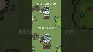 Sploopio Motion blur vs nonmotionblur [upl. by Kelleher]