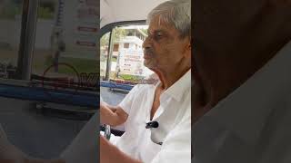 Veteran Taxi Driver krishnettan  92 year old  Driving Car for 70 years  ambassadorcar [upl. by Oinotnas]