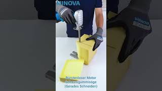 MINOVA Bürstenloser Motor Schaumgummisäge Gerades Schneiden tools foam foamcutter [upl. by Godfrey]