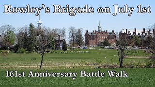 Rowleys Brigade on July 1st  161st Anniversary Battle Walk with Ranger Matt Atkinson [upl. by Enicar]