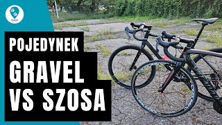 Pojedynek gravel vs Szosa  który rower będzie szybszy [upl. by Ylrebnik]