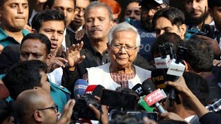 Bangladesch Haftstrafe für Nobelpreisträger Yunus [upl. by Krucik]