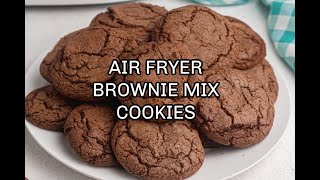 Air Fryer Brownie Mix Cookies [upl. by Lanta204]