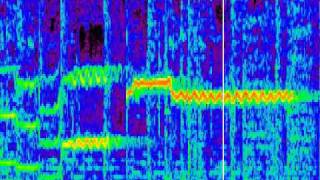 Spectrogram of quotDivas Dancequot performed by Laura aka disneydiva7 [upl. by Jaclyn]