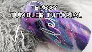 Hydro Dipping Glitter Tumblers Tutorial [upl. by Lu452]