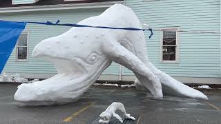 See the Zehnders Snowfest 2024 final world class snow sculptures [upl. by Tita663]