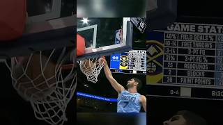 One Hand Slam Santi Aldama nba memphisgrizzlies highlights [upl. by Aehc]