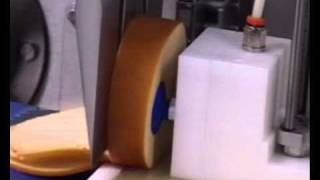 newtech  ultrasonic slicing of cheese [upl. by Mcspadden]