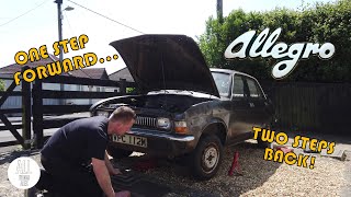 PROJECT SPARKY  RARE 1970S AUSTIN ALLEGRO REVIVAL  PART FOUR [upl. by Rafi]