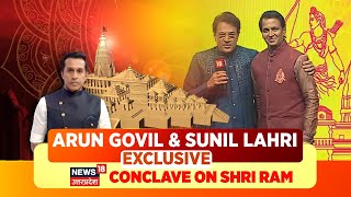 Ayodhya Ram Mandir News LIVE  Arun Govil And Sunil Lahri Exclusive On Shri Ram Conclave LIVE  N18L [upl. by Linda736]