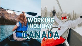 LIVING AND WORKING IN CANADA My Experience  Working Holiday Visa [upl. by Sacci]