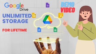 Google drive unlimited storage  lifetime access  Demo video [upl. by Millisent]