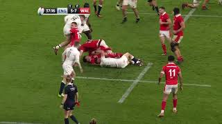 Highlights England vs Wales  Guinness Mens Six Nations  WRU TV [upl. by Asseret]